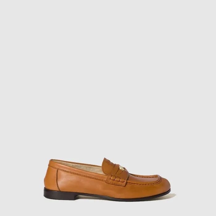 미우미우 여성 가죽 로퍼 - Miumiu Womens Leather Loafer - mis… - 1