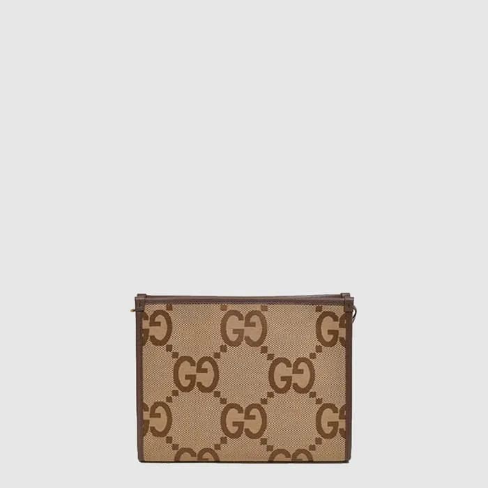 구찌 남성 점보 GG 클러치 백 - Gucci Mens Jumbo GG Clutch Bag… - 1
