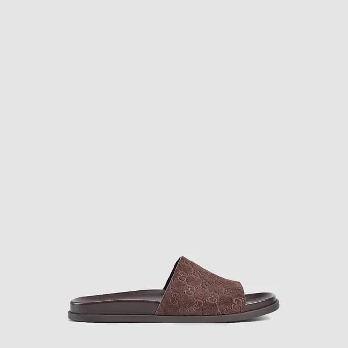 구찌 남성 슬라이드 샌들 - Gucci Mens Slide Sandals - gus7343… - 1
