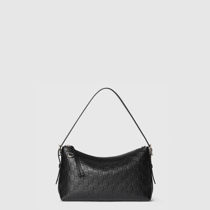구찌 여성 GG 엠블럼 미디엄 숄더백 - Gucci Womens GG Emblem Medi… - 1