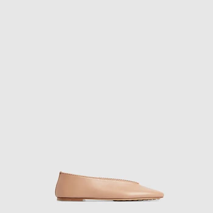 보테가 베네타 여성 로사 발레리나 - Bottega veneta Womens Rosa Ba… - 1