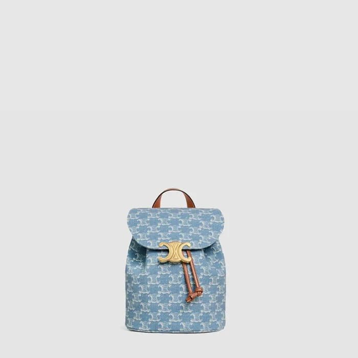 셀린느 여성 보니 백팩 트리옹프 올 오버 텍스타일 - Celine Womens Bonnie… - 1