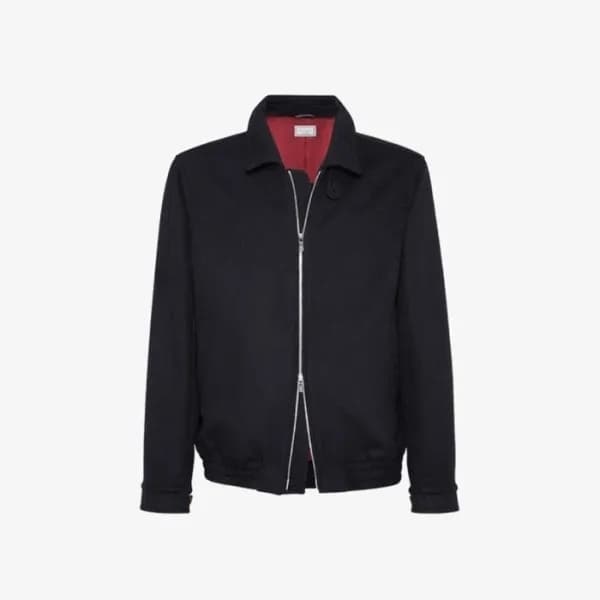 브루넬로쿠치넬리 남성 봄버 재킷 - Brunello Cucinelli Mens Bomber… - 1
