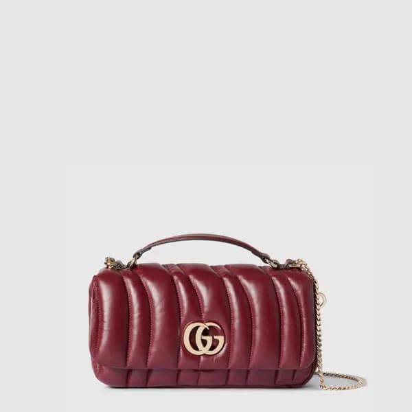 구찌 여성 GG 밀라노 스몰 탑 핸들백 - Gucci Womens GG Milano Sma… - 1