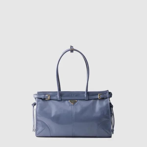 프라다 여성 보니 라지 가죽 핸드백 1BA433 - Prada Womens Bonnie L… - 1