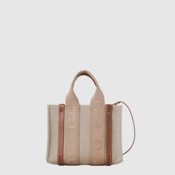 끌로에 여성 우디 스트랩 토트 백 스몰 - Chloe Womens Woody Strap T… - 1