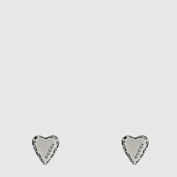 구찌 여성 하트 이어링 - Gucci Womens Heart Earring - acc743… - 1