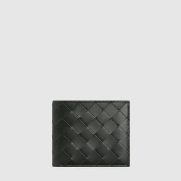 보테가 베네타 남성 인트레치아토 폴더형 지갑 - Bottega veneta Mens Int…