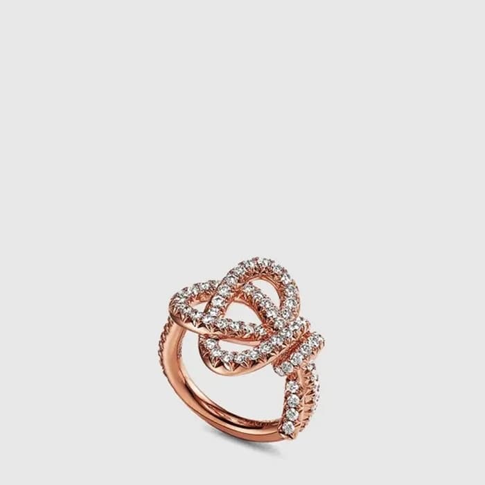 티파니 여성 앤 코 노트 링 - Tiffany & Co Womens Note Ring - … - 1