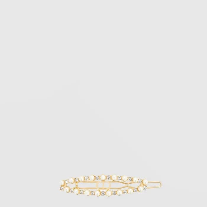디올 여성 골드 헤어핀 - Dior Womens Gold Hairpin - acc9844x