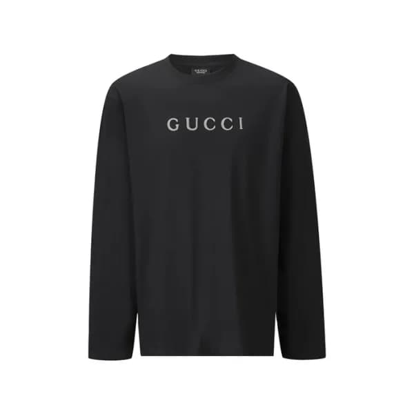 구찌 남성 라운드 긴팔티 - Gucci Mens Round Tshirt - guc17532x - 1