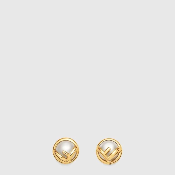 펜디 여성 F 이즈 이어링 - Fendi Womens F Is Earring - acc10141x - 1