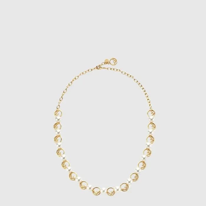 펜디 여성 F 이즈 네크리스 - Fendi Womens F Is Necklace - acc10342x - 1