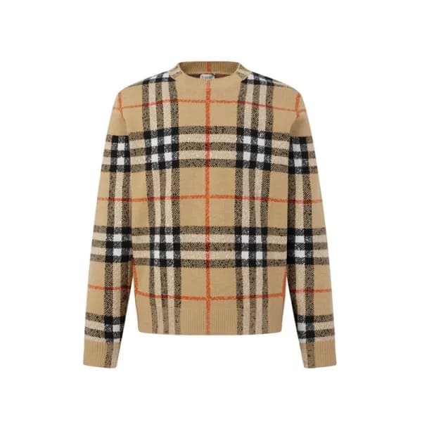 버버리 남성 라운드 스웨터 - Burberry Mens Round Sweater - buc17895x - 1