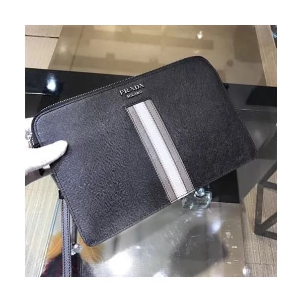 Prada Mens Clutch Bag,27CM - 프라다 남성용 클러치백 2VF056-3… - 1
