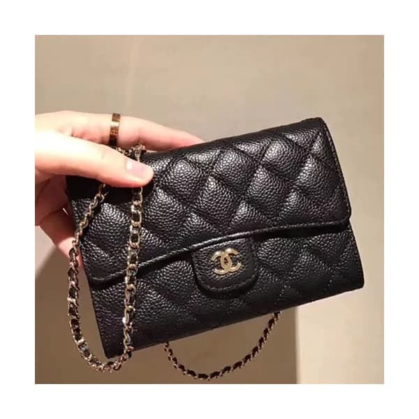 Chanel WOC Chain Cross Bag ,15CM - 샤넬 WOC 체인 크로스백,… - 1