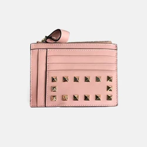 Valentino 2018 Rockstud Leather Card Cace - 발렌티노 신… - 1