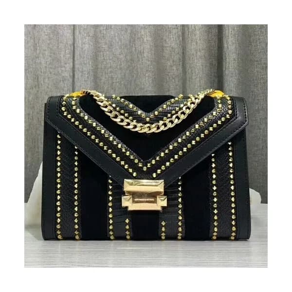 Michael Kors 2018 Leather Whitney Chain Shoulder B… - 1