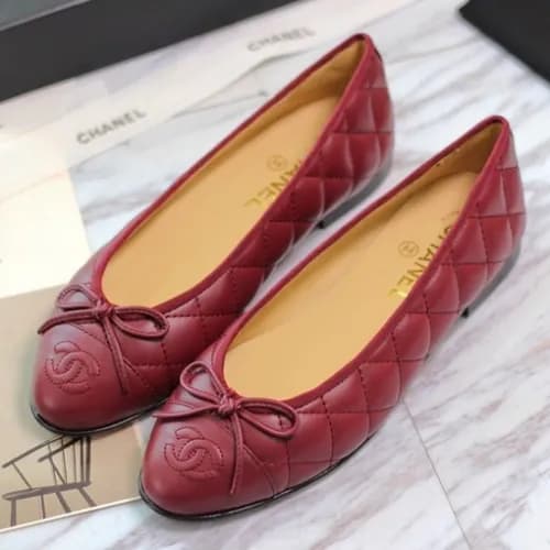 Chanel 2018 Ladies Classic CC Logo Ballet Shoes - … - 1