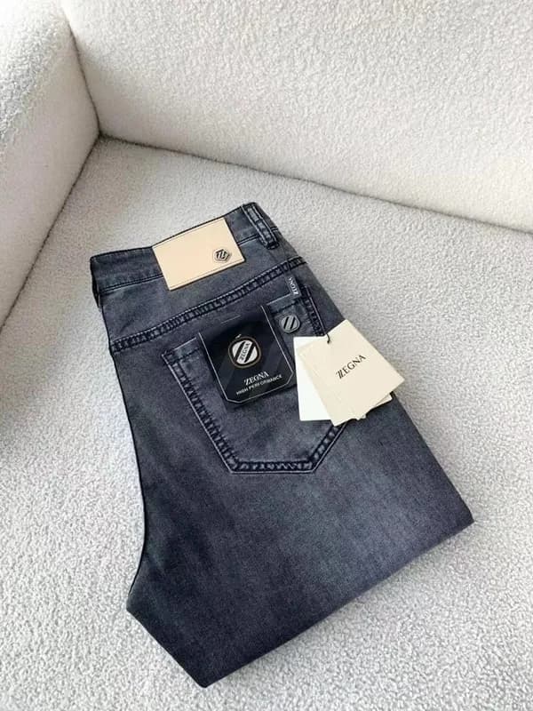 Ermenegildo Zegna 2022 Mens Business Denim Pants … - 1