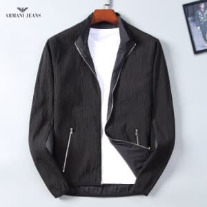 Armani 2019 Mens Casual Reversible Shell Jacket - … - 1