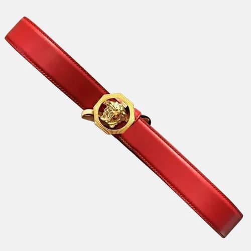 Versace 2019 Mens Leather Belt - 베르사체 2019 남성용 레더… - 1