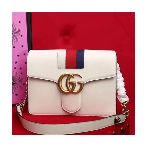 Gucci 2019 GG Marmont Women Chain Shoulder Bag,27… - 1