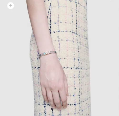 GUCCI Bangle -구찌 여성 팔찌Guc0020.컬러(화이트 골드) - 1