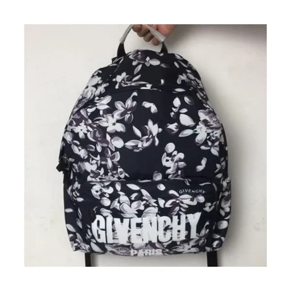 Givenchy 2019 Canvas & Leather Back Pack,41cm - 지방… - 1
