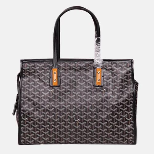 Goyard 2019 PVC & Leather Tote Shopper Bag - 고야드 2… - 1