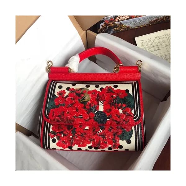 Dolce&Gabbana 2019 Leather Tote Shoulder Bag ,25CM… - 1