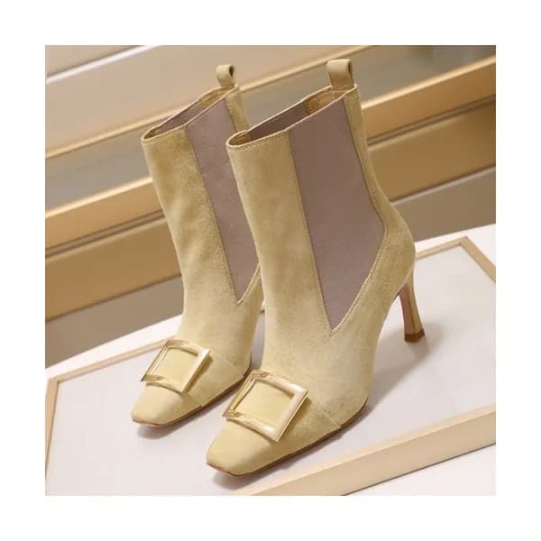 Roger Vivier 2019 Ladies Suede High Heel Boots - … - 1