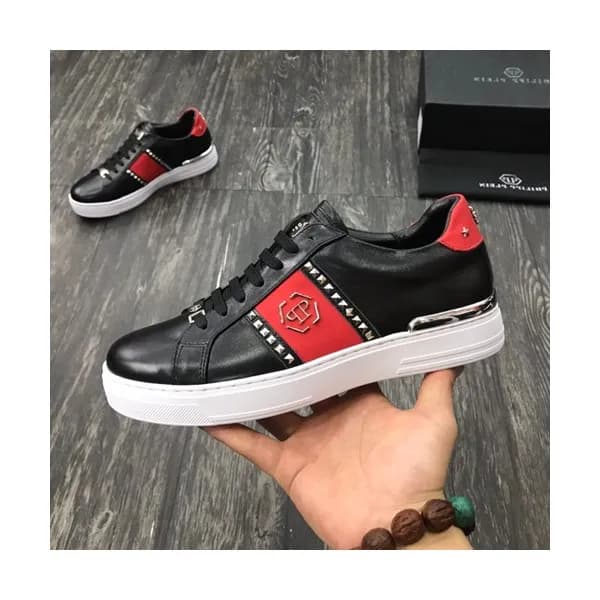 Philipp plein 2019 Mens Leather Sneakers - 필립플레인 … - 1