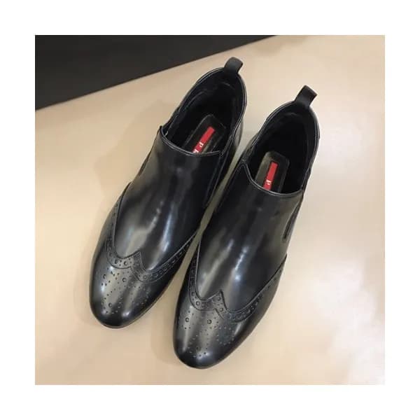 Prada 2019 Mens Leather Boots - 프라다 2019 남성용 레더 부츠… - 1