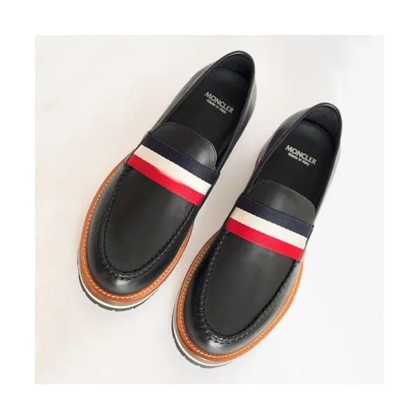 [매장판]Moncler 2019 Mens Leather Loafer - 몽클레어 2019 … - 1