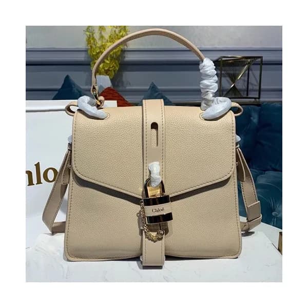 Chole 2019 Aby Leather Tote Shoulder Bag, 30cm - … - 1