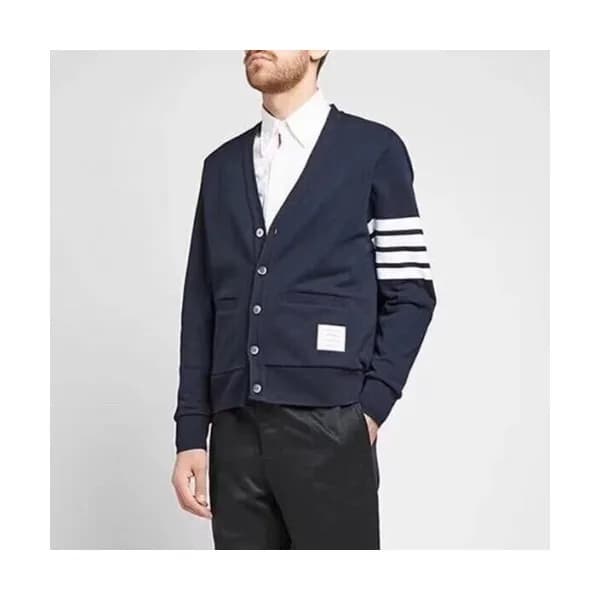 Thom Browne 2019 Mens Knit V-neck Cardigan - 톰브라… - 1
