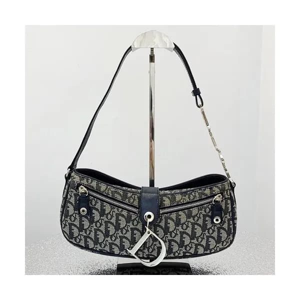 Dior 2019 Canvas Shoulder Bag,31CM - 디올 2019 캔버스 여… - 1