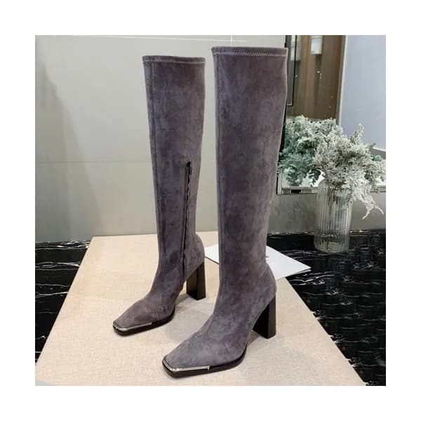Alexander wang 2019 Ladies Suede High Heel Long Bo… - 1