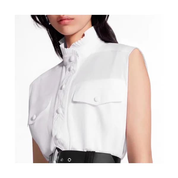 Louis vuitton Womens Classic Sleeveless Shirts - 루… - 1