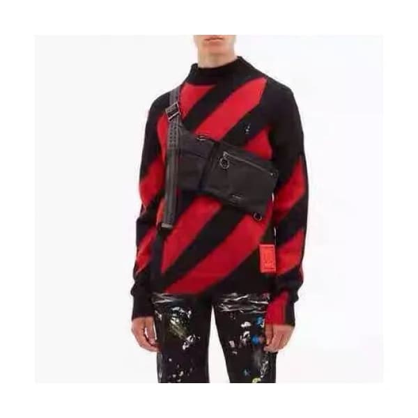 [오프화이트]Off-white 2020 Mm/Wm Brush Mohair Knit Swea… - 1