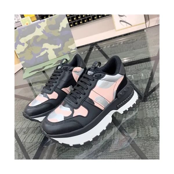 Valentino 2020 Ladies Leather Running Shoes - 발렌티…