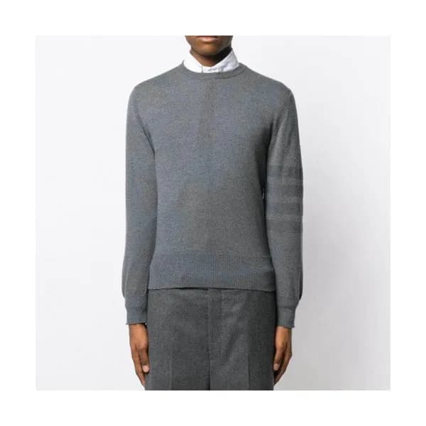 [톰브라운]Thom Browne 2020 Mens Strap Crew-neck Wool S… - 1