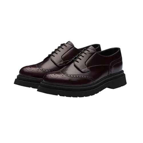 [매장판]Prada 2020 Mens Leather Shoes - 프라다 2020 남성용 … - 1