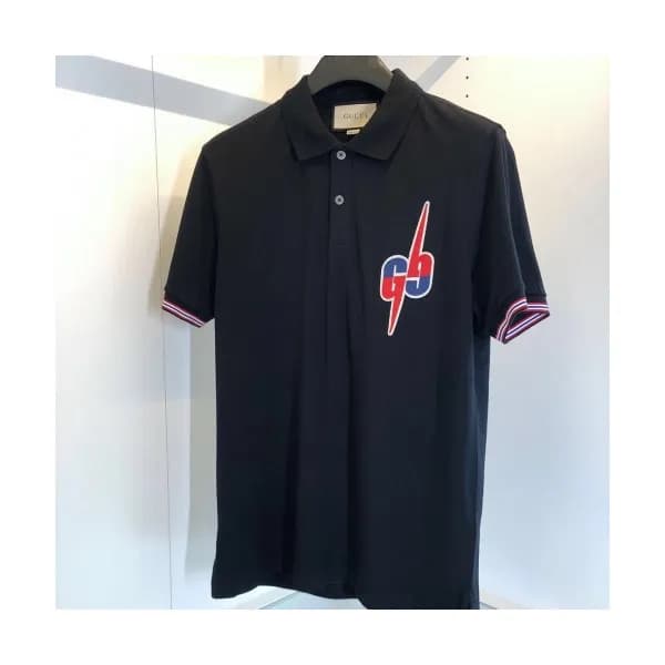 [매장판]Gucci 2020 Mens Logo Cotton Short Sleeved Pol… - 1