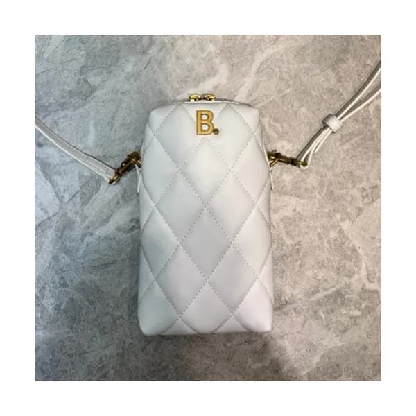 Balenciaga 2020 Leather Phone Bag Shoulder Bag,20C… - 1