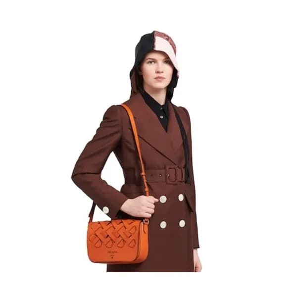 Prada 2020 Women Leather Shoulder Bag ,24CM - 프라다 … - 1