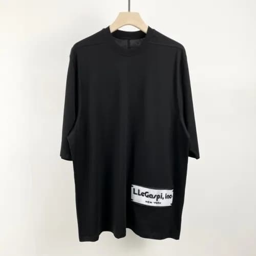 [릭오웬스]Rick Owens 2020 Mens Casual Short Sleeved Th… - 1