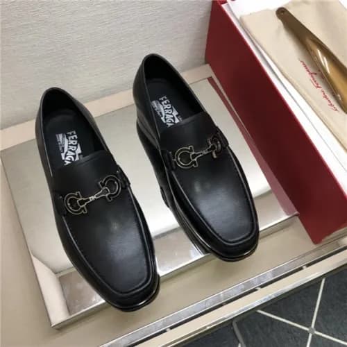 Salvatore Ferragamo 2020 Men's Leather Oxford … - 1