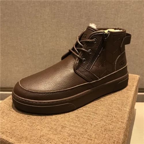 Ugg 2020 Men's Leather Wool Sneakers - 어그 2020… - 1